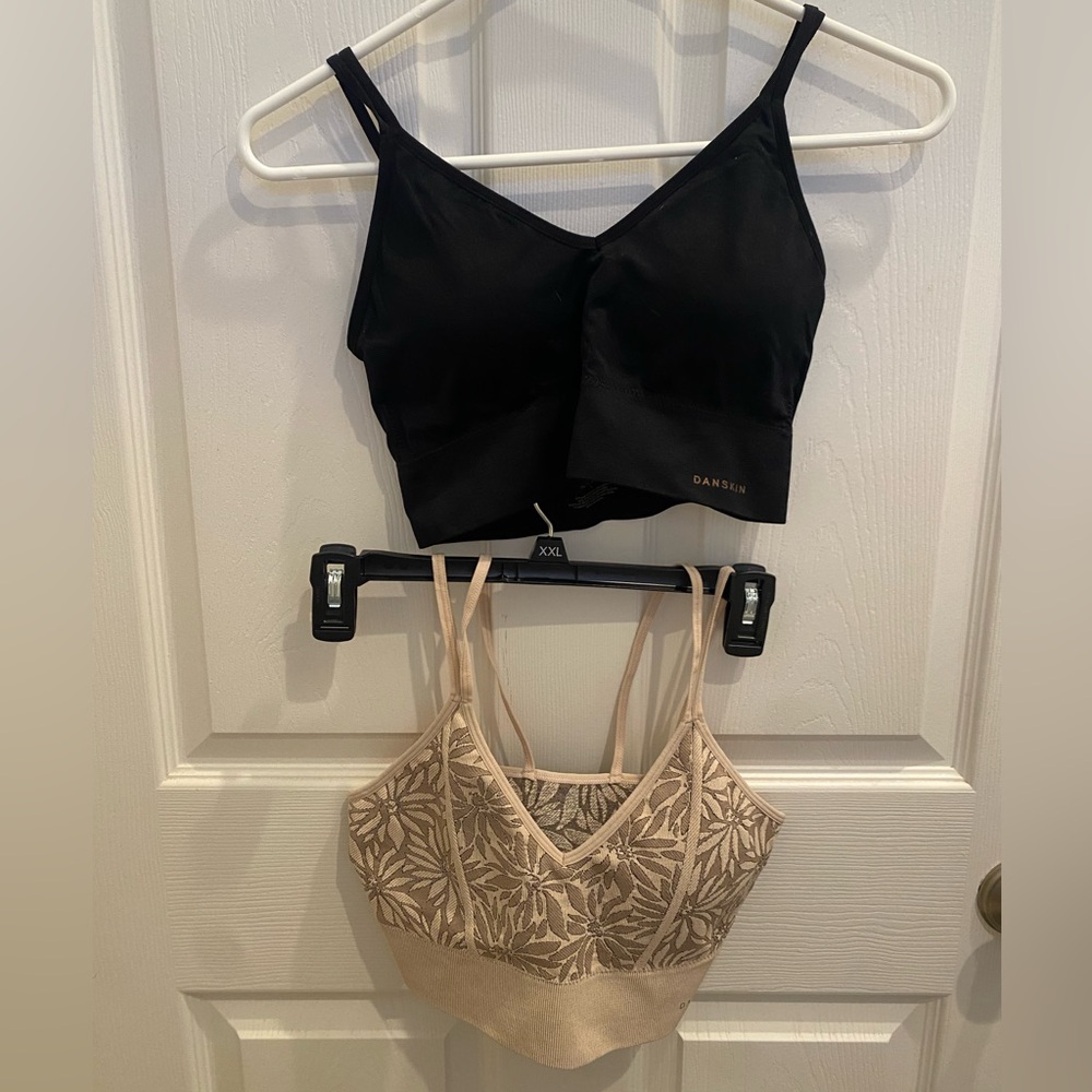 Danskin sports bra 2 pack. NWOT Size L